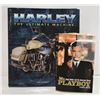 Image 1 : HARLEY DAVIDSON & PLAYBOY BOOKS W/ PLAYBOY CHARM