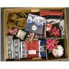 Image 1 : CHRISTMAS GIFT BOXES, TINS AND GREETING CARDS
