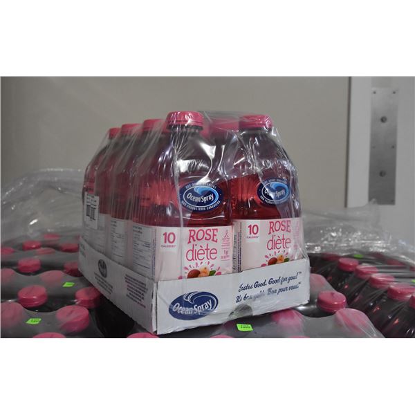 CASE WITH 8 1.89L BOTTLES OF OCEAN SPRAY DIET CRAN