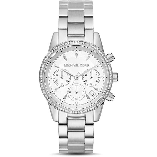 NEW MICHAEL KORS DAY/DATE TRIPLE CHRONO MSRP $309