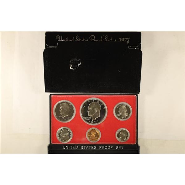 1977 US PROOF SET (WITH BOX)