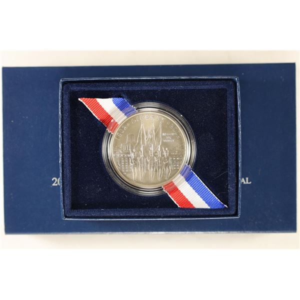 2002 US MILITARY ACADEMY UNC SILVER DOLLAR