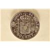 Image 2 : 1892 (92) MADRID MINT SPAIN SILVER 50 CENTIMOS