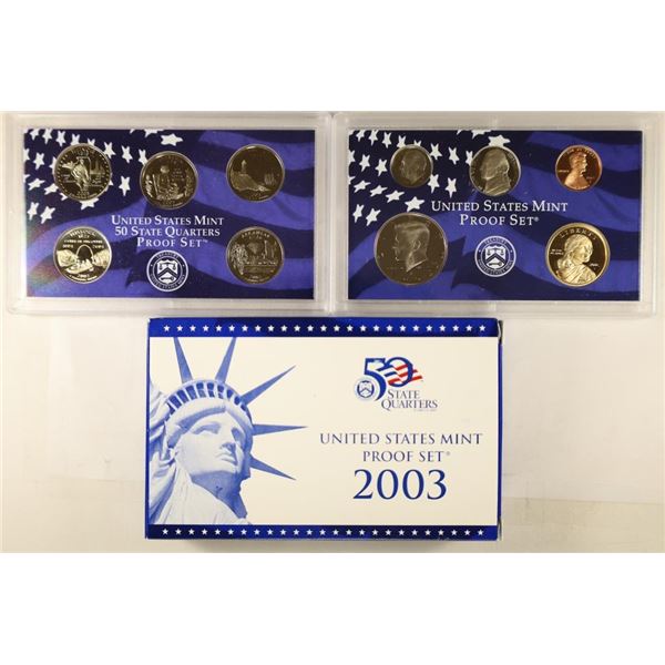 2003 US PROOF SET (WITH BOX)