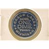 Image 1 : GRASS LAKE PRISON TOKEN GOOD FOR TEN CENTS