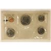Image 2 : 1974 BRITISH VIRGIN ISLANDS 5 COIN UNC SET