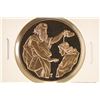 Image 1 : THE MEDALLIC HISTORY OF THE JEWISH PEOPLE 1 1/2''