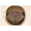 Image 2 : THE MEDALLIC HISTORY OF THE JEWISH PEOPLE 1 1/2''
