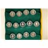 Image 3 : FESTIVALS OF CANADA 13 COIN SET 2001-2003 CANADA