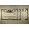 Image 1 : 4 ASSORTED STOCK CERTIFICATES COLLINS RADIO