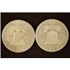 Image 2 : 1948 & 1949-S SILVER FRANKLIN HALF DOLLARS