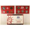 Image 2 : 2002 US SILVER PROOF SET (WITH BOX)