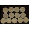 Image 2 : 13-1900-1912 LIBERTY "V" NICKELS ALL DIFFERENT
