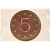 Image 2 : IONIA PRISON TOKEN GOOD FOR FIVE CENTS