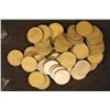 Image 1 : SOLID DATE ROLL OF 50-1916 LINCOLN WHEATS CENTS