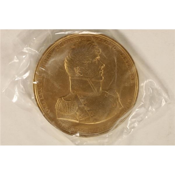 2 1/2' BRONZE US MEDAL OLIVERUS H. PERRY. PRINCEPS