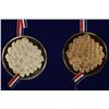 Image 1 : 2-2 1/2'' FRANKLIN MINT BICENTENNIAL MEDALS