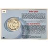 Image 2 : ISRAEL 1 TROY OZ SILVER MEDAL, THE GOLEM OF PRAGUE