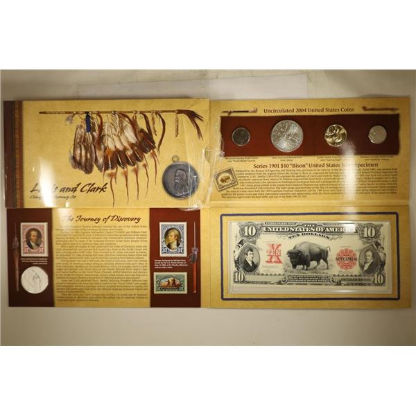 2004 LEWIS & CLARK COINAGE & CURRENCY SET