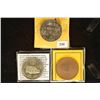 Image 1 : 3-ASSORTED BRILLIANT UNC CANADA TRADE DOLLARS