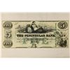 Image 1 : 18?? THE PENINSULAR BANK OF DETROIT $5 UNISSUED