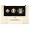 Image 1 : 1994 UNITED KINGDOM 3 COIN SILVER PROOF COLLECTION