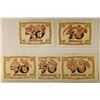 Image 2 : 5-1921 GERMAN NOTGELDS 10 PFENNIGS CRISP UNC