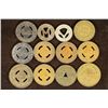 Image 2 : 12 ASSORTED TRANSPORTATION TOKENS & PARKING
