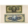 Image 1 : 2 PIECES OF BRAZIL CURRENCY 1 REIS & 5 CRUZEIROS