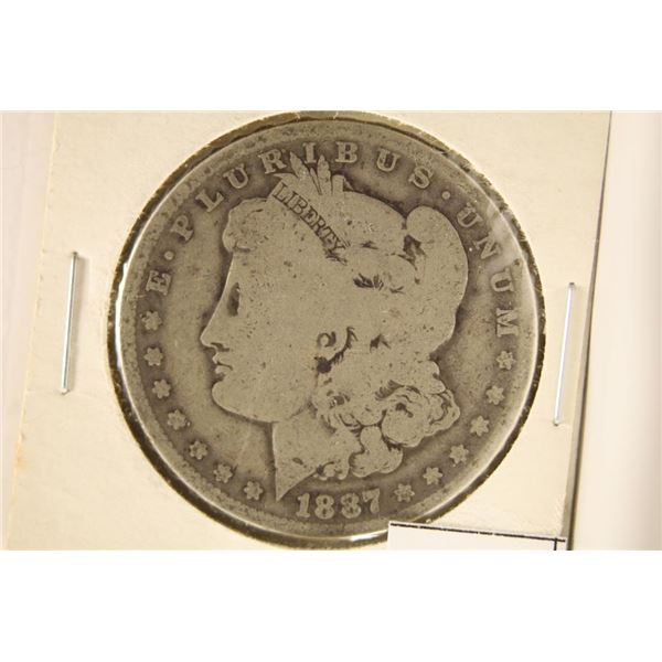 1887-O MORGAN SILVER DOLLAR