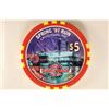 Image 2 : $5 COLORADO BELLE SPRING '97 RUN CASINO CHIP