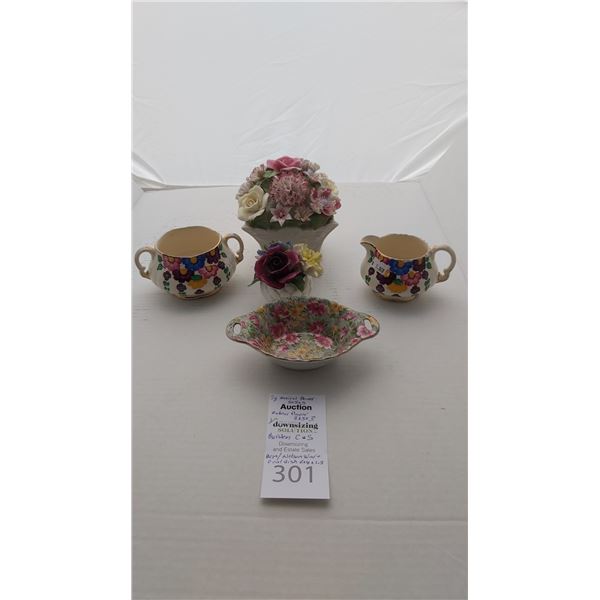Assortment of China and China Floral Cat A