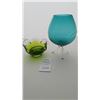 Image 1 : Blue Glass  & Green Glass Cat A