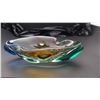 Image 2 : Multi Coloured Glass Dish Cat A