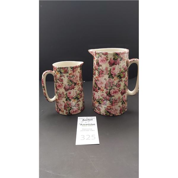 Crown Burslem Jugs Cat A