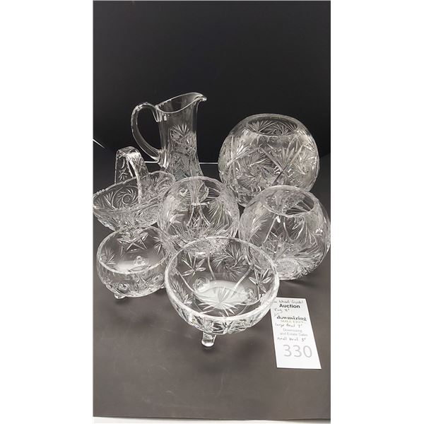 Assortment of Pinwheel Crystal Cat A