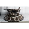 Image 1 : Silver Plated Punch Bowl Set & Tray Cat A