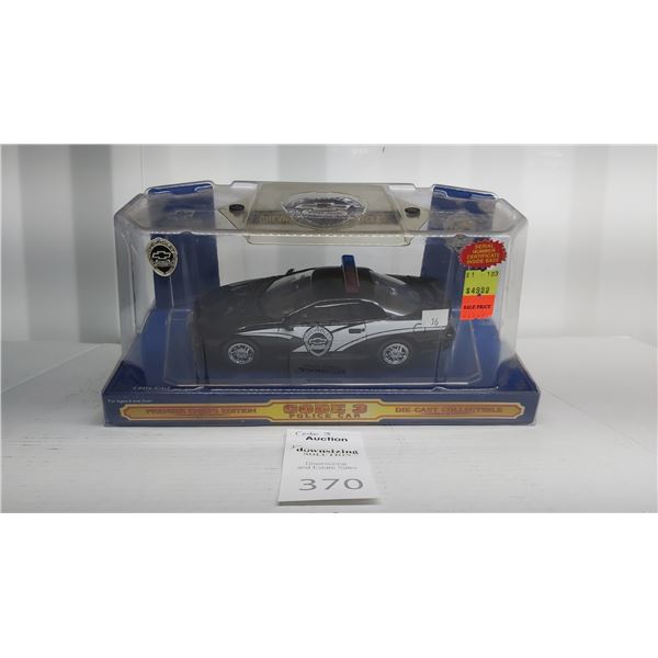 Code 3 Die Cast Metal Car Cat A