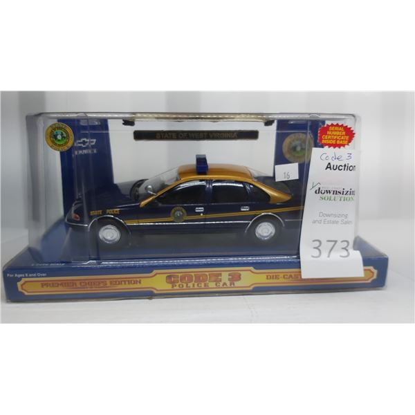 Code 3 Die Cast Metal Car Cat A