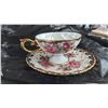 Image 12 : Bone China Teacup & Saucers Cat B