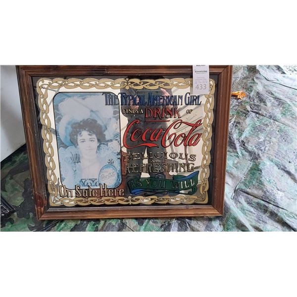 CoCa Cola Mirror Cat B