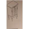 Image 2 : Powell Jewelry Armoire Heirloom Cherry Cat B