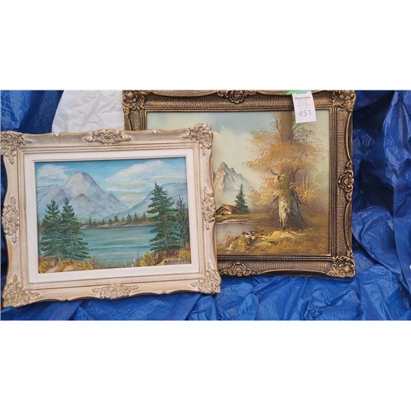 Framed  Landscape Art Cat B