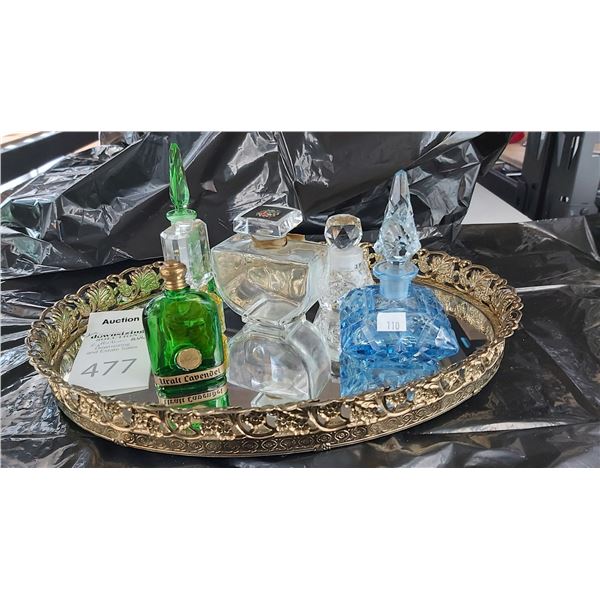 Assortment of Perfume bottles Cat B