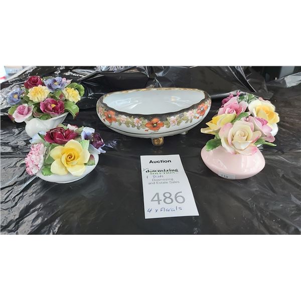 China Floras and dish Cat B