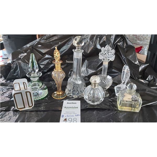 8 Perfume Bottles Cat B