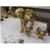 Image 2 : (SS)Elephant Ornaments, Wooden Ornaments, Brass, Glass & Swarowski