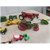 Image 2 : Die Cast Toy Tractors & Plastic Ones - Some Damaged