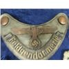 Image 2 : WW 2 German Army Field Police Gorget Sports Badge for The Ware Disabled