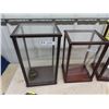 Image 2 : 4 Doll Display Cases 3 Are 20" X 11" x 9.5" & 1 is 17" x 11" 9.5"